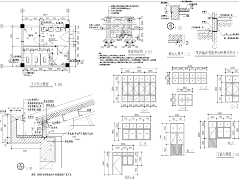 锅炉房风机间配电室水泵间设备房工业建筑CAD施工图cad施工图
