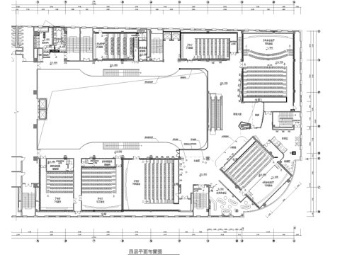 电影院 最新全套施工图设计cad施工图