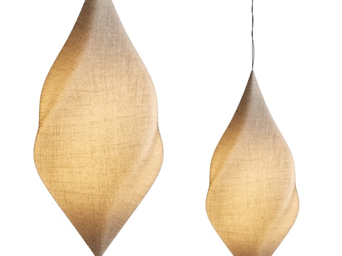  现代吊灯3d模型 