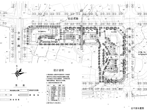 电力局景观建筑规划平面CAD施工图cad施工图