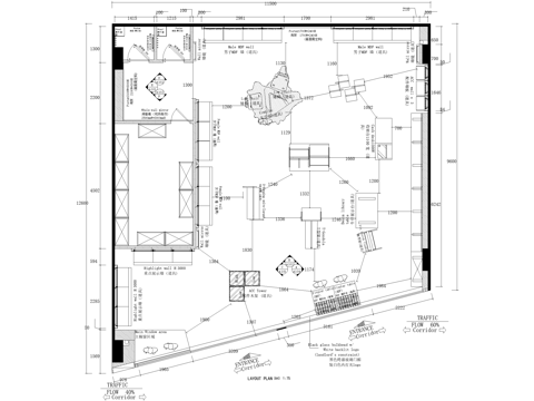 服装店 商场服饰店 专卖店cad施工图