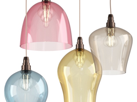  经典Curiousa吊灯3d模型 