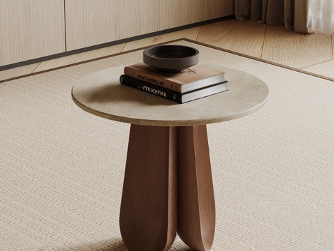  中古风边几3d模型 