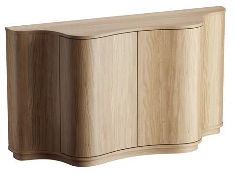  Lolly陶瓷Cora边柜3d模型 