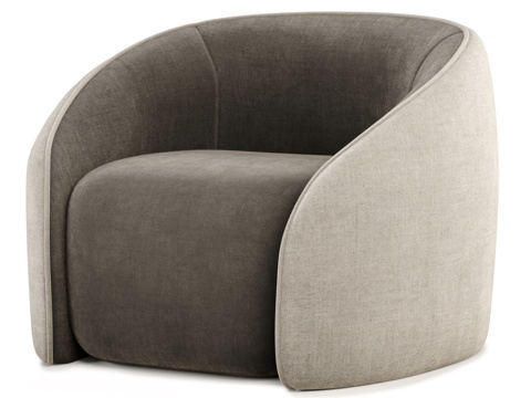  BALOO poltrona扶手椅3d模型 