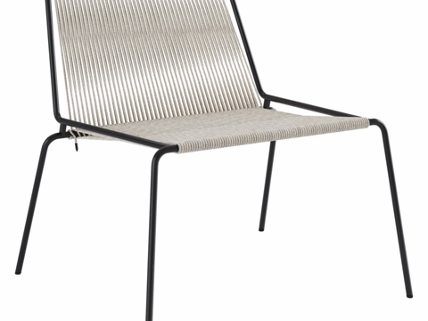  THORUP 品牌 Noel 休闲椅3d模型 