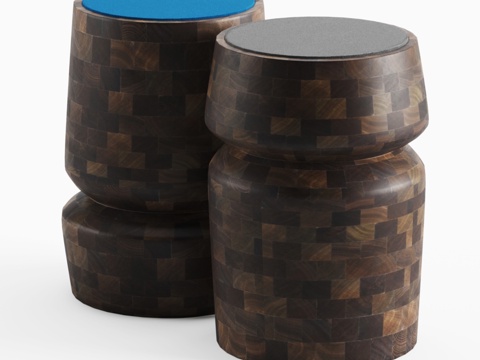  Porada Bouchon凳3d模型 