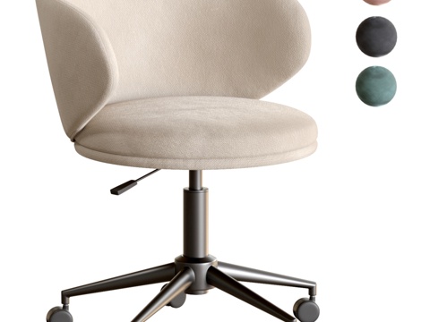  哈维尔办公椅Laredoute3d模型 