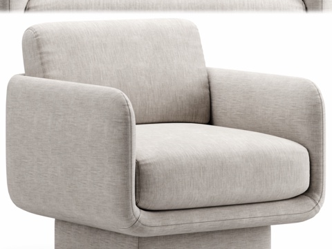  LILAS扶手椅 - Galotti &amp; Radice3d模型 