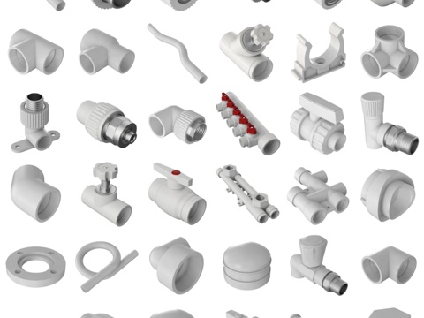  塑料配件 Big n13d模型 