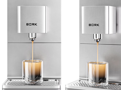  胶囊咖啡机C780 BORK3d模型 