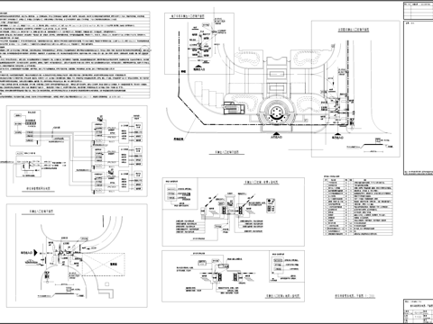 停车场智能化管理系统图平面图CAD施工图cad施工图