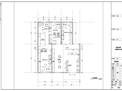 高档玉器店 最新全套施工图设计cad施工图