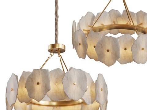 大理石吊灯 ø 603d模型