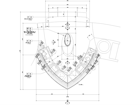 吧台节点 前台接待台服务台 咨询台cad施工图
