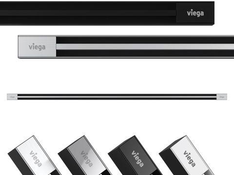  维格淋浴排水系统3d模型 