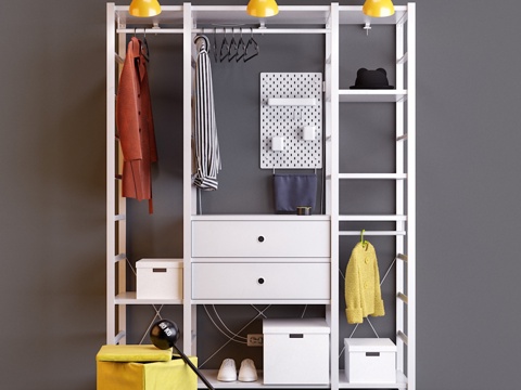  宜家ELVARLI3d模型 