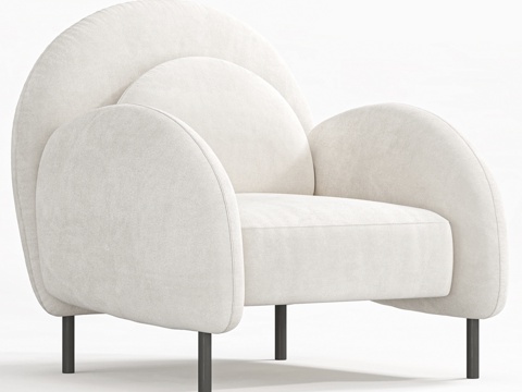  Caldera扶手椅 by divanru3d模型 