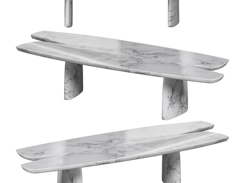  PLANK鸡尾酒桌 by3d模型 