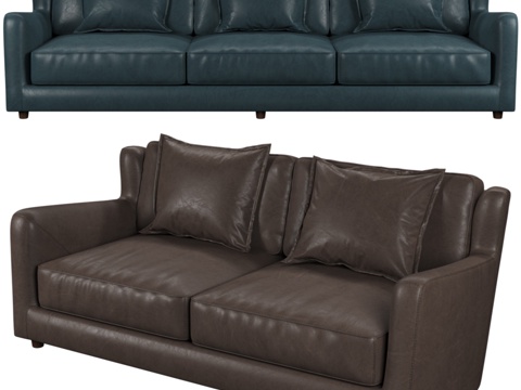  Baxter伯杰尔沙发3d模型 