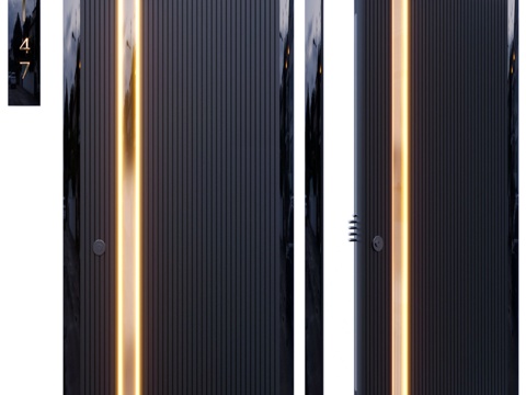  Hide Burkovsky门饰3d模型 