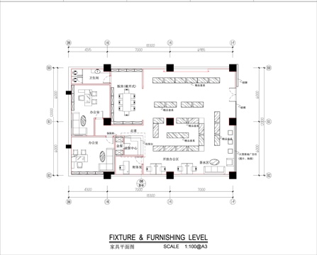 珠宝店 最新全套施工图设计cad施工图