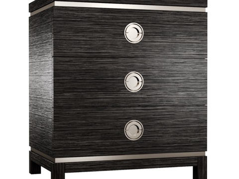  Bernhadrt - Decorage 床头柜3d模型 