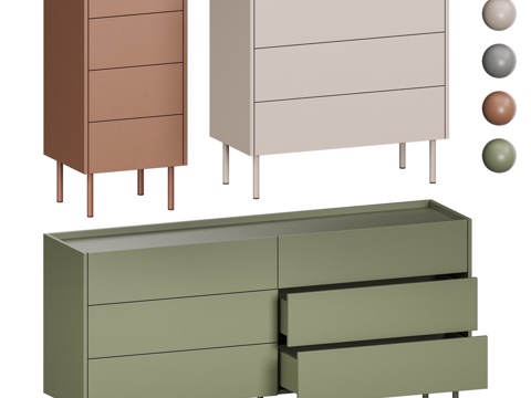  Digars抽屉柜 Divan.ru3d模型 