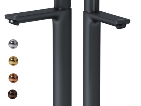  面盆龙头 AM.PM X-Joy F85A925223d模型 