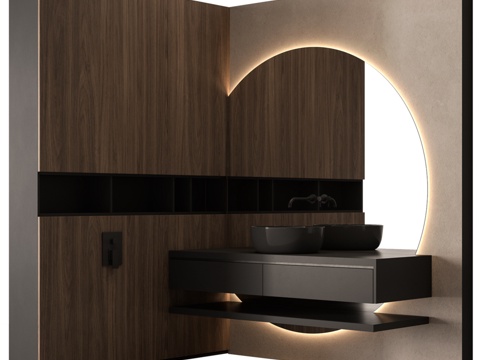  卫浴家具61 - 现代风3d模型 