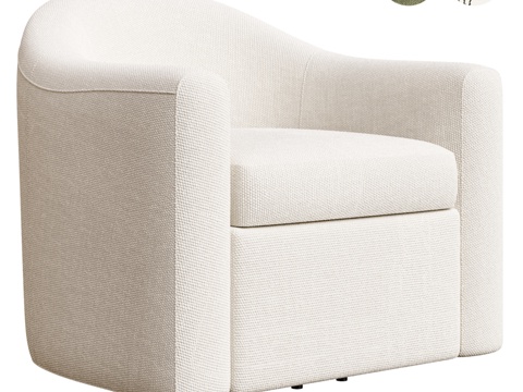  Melvin旋转椅 Dantonehome3d模型 