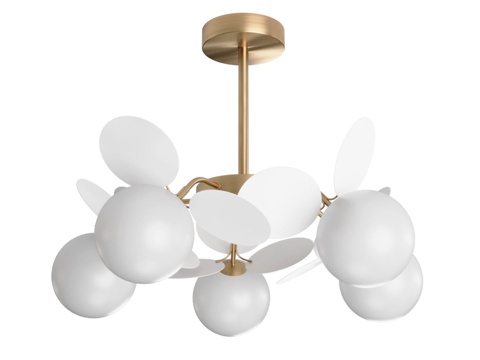  Freya 卫星吊灯3d模型 