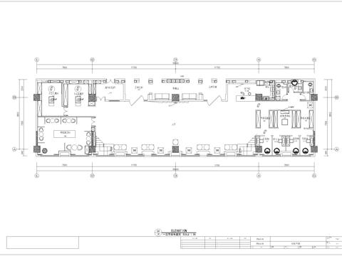 创意婚纱店 最新全套施工图设计cad施工图