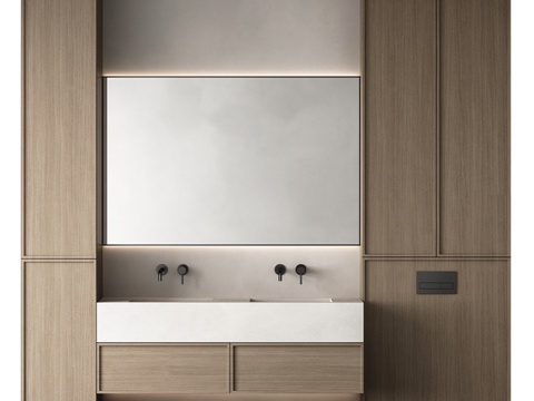  卫浴家具1533d模型 