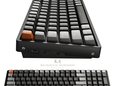  Keychron K43d模型 