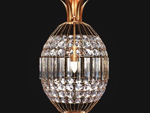  松树灯Lampatron3d模型 