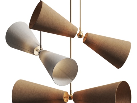  Workstead Pendolo 吊灯3d模型 