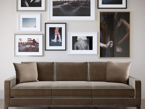  Dennis Miller - Hamilton沙发，Cb23d模型 