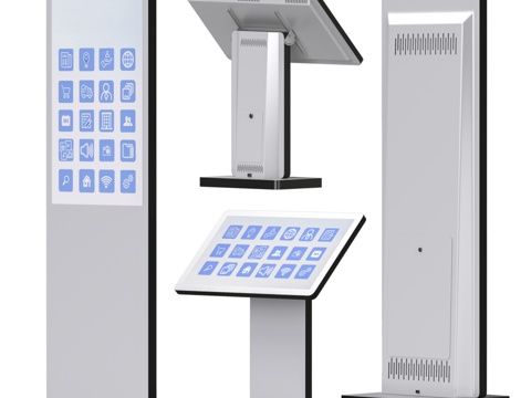  交互设备 13d模型 