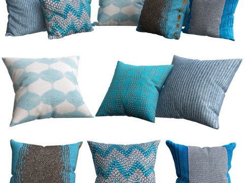  沙发靠枕 Premium PRO No. 623d模型 