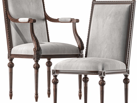  Chairish 6958扶手椅3d模型 