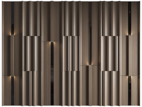  装饰墙板4303d模型 