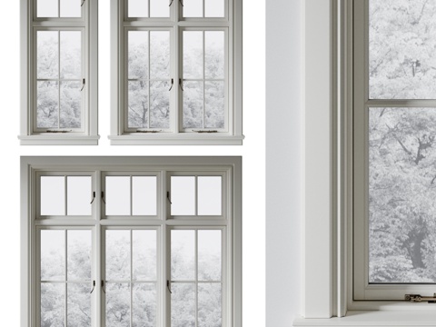  经典窗户43d模型 