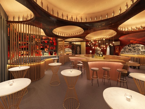  酒吧 ktv 餐厅 饭店 夜店3d模型 