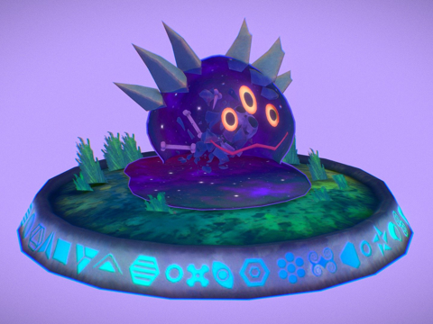  星界史莱姆3d模型 