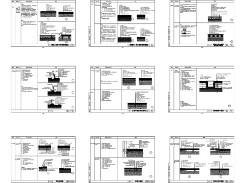 铺地地面地板CAD施工图集cad施工图cad施工图