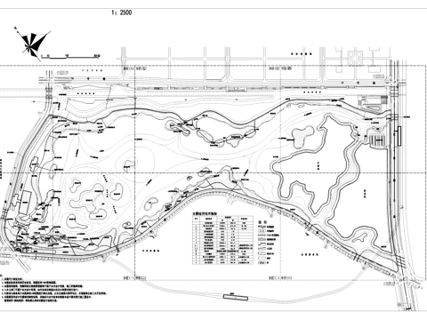 岭南文化度假岛公园景观平面CAD施工图cad施工图