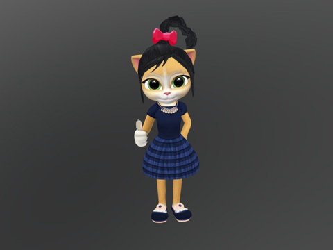  猫艾玛巅峰之选13d模型 