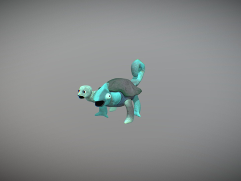  塔玛塔基查马塔基2班班花园3d模型 