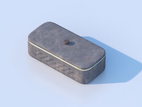  收纳盒 盒子3d模型 